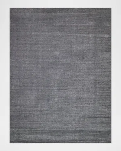 Exquisite Rugs Pavia Hand-loomed Gray Rug, 6' X 9'