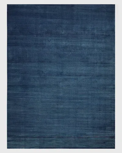 Exquisite Rugs Pavia Hand-loomed Navy Rug