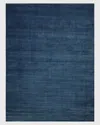 Exquisite Rugs Pavia Hand-loomed Navy Rug, 8' X 10'