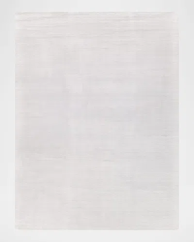 Exquisite Rugs Pavia Hand-loomed White Rug, 10' X 14'