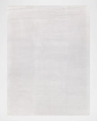 Exquisite Rugs Pavia Hand-loomed White Rug, 6' X 9'