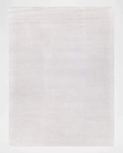 Exquisite Rugs Pavia Hand-loomed White Rug, 9' X 12'