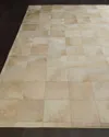 Exquisite Rugs Pearl Blocks Rug, 10' X 13' In Cream