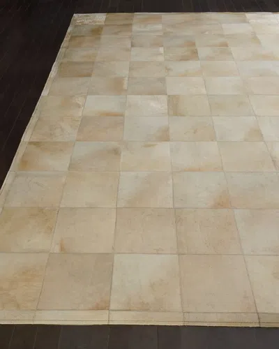 Exquisite Rugs Pearl Blocks Rug, 10' X 13' In Cream