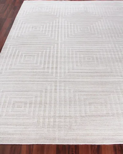 Exquisite Rugs Portlyn Hand-loomed Rug, 9' X 12' In Light Beige