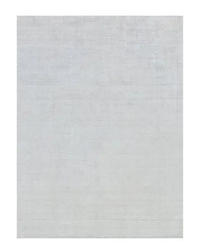 Exquisite Rugs Purity Hand Loomed Bamboo Silk Area Rug In Gray