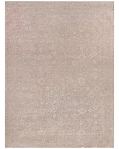 Exquisite Rugs Restoration Hand Knotted New Zealand Wool Area Rug In Neutral