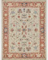 Exquisite Rugs Richmond Serapi Hand-tufted Beige/rust Rug, 8' X 10' In Beige/rust