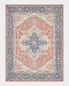 Exquisite Rugs Richmond Serapi Hand-tufted Red/blue Rug, 10' X 14' In Red/blue