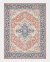 Exquisite Rugs Richmond Serapi Hand-tufted Red/blue Rug, 6' X 9' In Red/blue