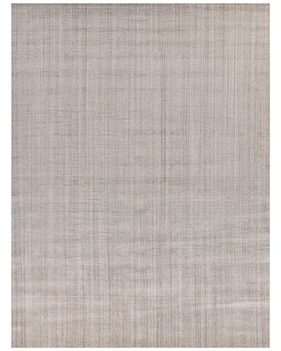 Exquisite Rugs Robin Hand-loomed New Zealand Wool & Bamboo Silk Area Rug In Beige