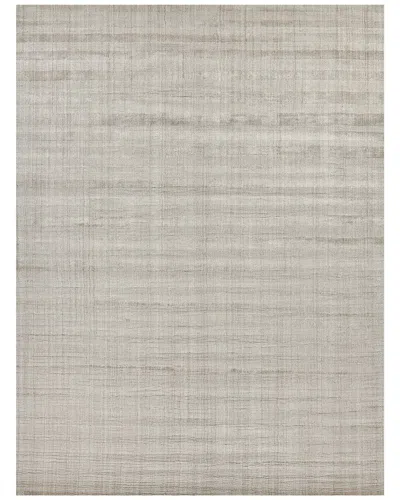 Exquisite Rugs Robin Stripe Hand-loomed New Zealand Wool & Bamboo Silk Area Rug