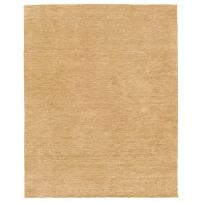 Exquisite Rugs Roche Handmade Wool Area Rug In Gold