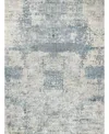 Exquisite Rugs Roset 2540 6'x9' Area Rug In Blue,ivory