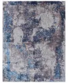 Exquisite Rugs Roset Area Rug, 6' X 9' In Silver-tone