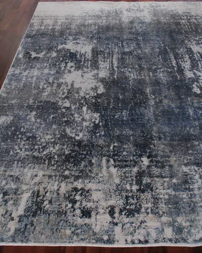 Exquisite Rugs Rupling Hand-loomed Rug, 10' X 14' In Blue