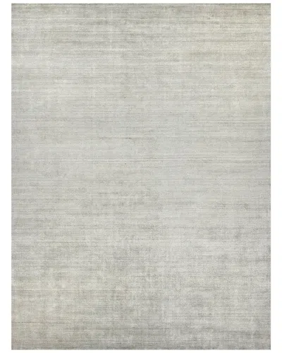 Exquisite Rugs Sanctuary Hand-loomed New Zealand Wool & Bamboo Silk Area Rug In Taupe