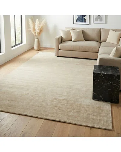 Exquisite Rugs Sanctuary Hand-loomed New Zealand Wool & Bamboo Silk Linen Area  Rug In Multi
