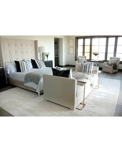 Exquisite Rugs Sanctuary Hand-loomed New Zealand Wool And Bamboo Silk Rug