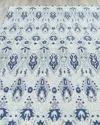 Exquisite Rugs Sansotta Hand-tufted Rug, 9' X 12' In Light Gray/light Blue