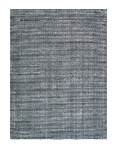 Exquisite Rugs Serena Hand Loomed Nylon/bamboo Silk Area Rug In Gray