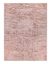 Exquisite Rugs Sheepskin Er3846 Area Rug, 8' X 11' In Rose/pink