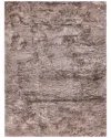 Exquisite Rugs Sheepskin Shag New Zealand Wool Mushroom Area Rug In Mushroom