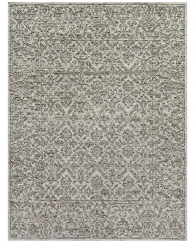 Exquisite Rugs Sloan Hand-knotted New Zealand Wool Rug In Ivory