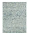Exquisite Rugs Soho 7137 Area Rug, 4' X 6' In Blue/ivory