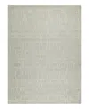 Exquisite Rugs Soho 7140 Area Rug, 6' X 9' In Silver/ivory