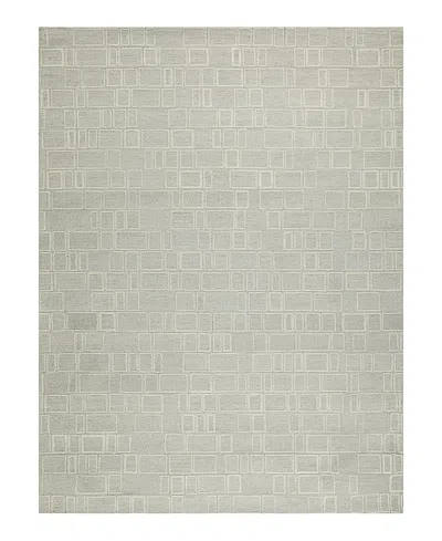 Exquisite Rugs Soho 7140 Area Rug, 6' X 9' In Silver/ivory
