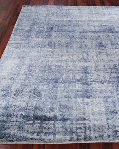 Exquisite Rugs Somlin Hand-loomed Area Rug, 6' X 9' In Blue