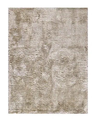 Exquisite Rugs Sumo Shag Hand Loomed Area Rug In Neutral