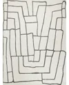 Exquisite Rugs Tangiers 6843 Area Rug, 6' X 9' In Ivory