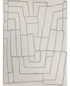 Exquisite Rugs Tangiers 6846 Area Rug, 8' X 10' In Ivory