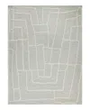 Exquisite Rugs Tangiers 6872 Area Rug, 8' X 10' In Blue/ Ivor