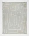 Exquisite Rugs Tangiers Hand-tufted Blue/ivory Rug, 10' X 14' In Blue/ivory