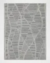 Exquisite Rugs Tangiers Hand-tufted Gray/ivory Rug, 12' X 15' In Gray/ivory