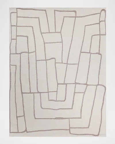 Exquisite Rugs Tangiers Hand-tufted Ivory/beige Rug, 12' X 15'