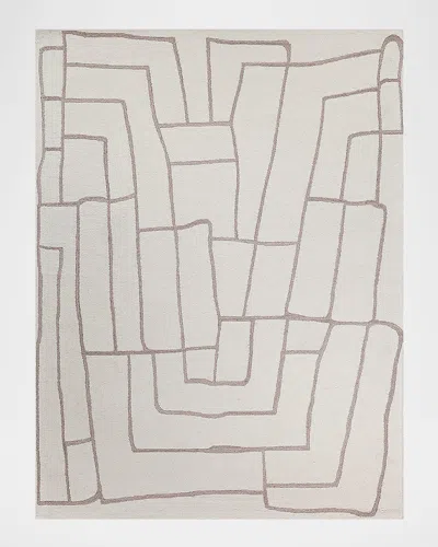 Exquisite Rugs Tangiers Hand-tufted Ivory/beige Rug, 5' X 8'