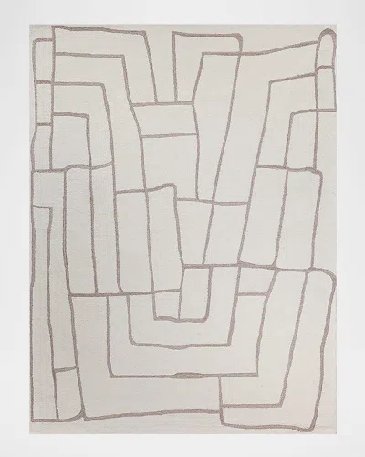 Exquisite Rugs Tangiers Hand-tufted Ivory/beige Rug, 9' X 12'