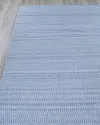 Exquisite Rugs Tate Indoor/outdoor Flat-weave Rug, 8' X 10' In Blue
