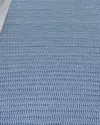 Exquisite Rugs Tate Indoor/outdoor Flat-weave Rug, 8' X 10' In Blue