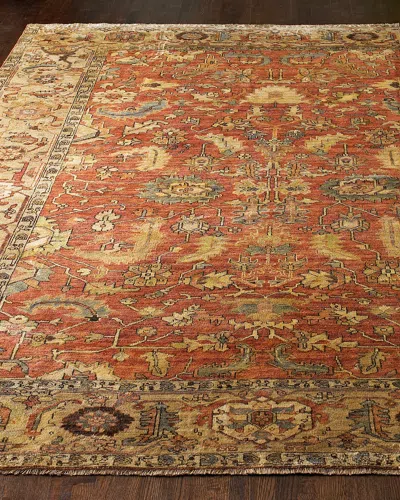 Exquisite Rugs Thompson Oushak Rug, 12' X 15' In Multi