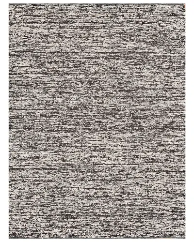 Exquisite Rugs Tocayo New Zealand Wool Area Rug In Black