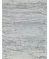 Exquisite Rugs Travertine 6804 Area Rug, 8' X 10' In Silver