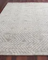 Exquisite Rugs Turner Hand-knotted Rug, 12' X 15' In Ivory