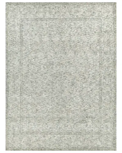 Exquisite Rugs Tuscany Hand-loomed New Zealand Wool And Bamboo Silk Rug In Beige