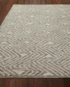 Exquisite Rugs Twilight Hand-knotted Rug, 8' X 10' In Gray/white
