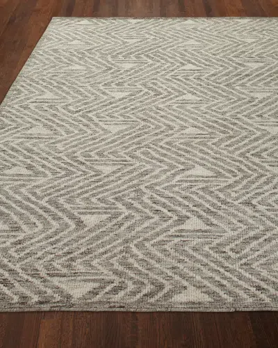 Exquisite Rugs Twilight Hand-knotted Rug, 8' X 10' In Gray/white